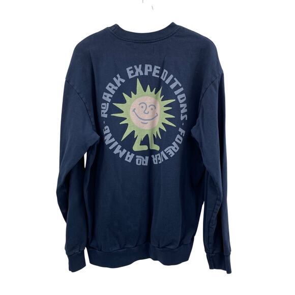 Roark navy blue crewneck sweatshirt - Picture 4 of 4
